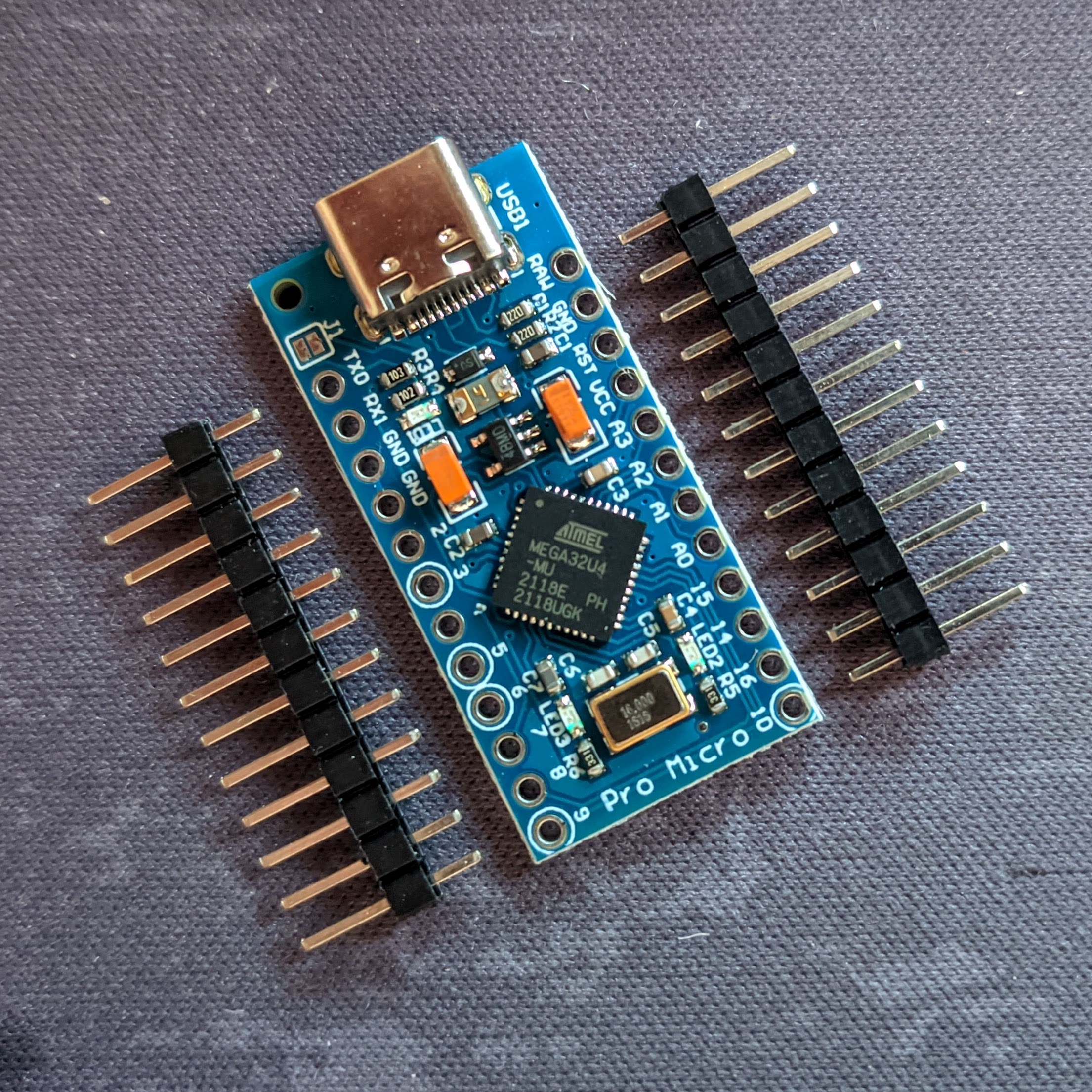 Promicro y pin header